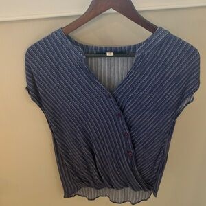Blue Rain Brand Women’s Size Small Striped Women's Top